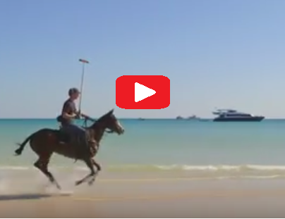 Cable Beach Kimberleys Western Australia Polo Training
