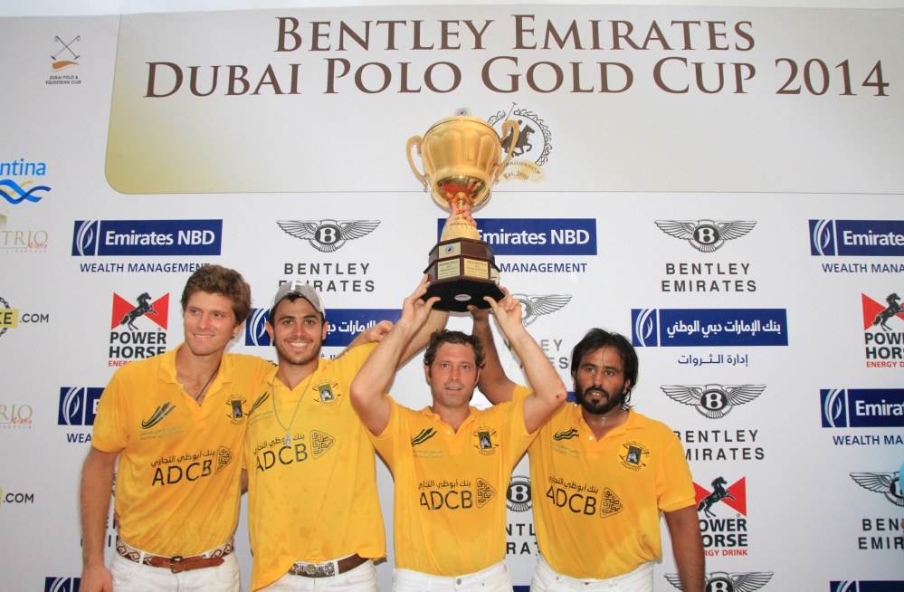 GHANTOOT ADCB WINS THE BENTLEY EMIRATES POLO GOLD CUP